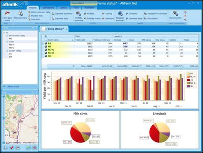 afimilk Launches New Software for Large Dairies and Management System for Multiple Sites