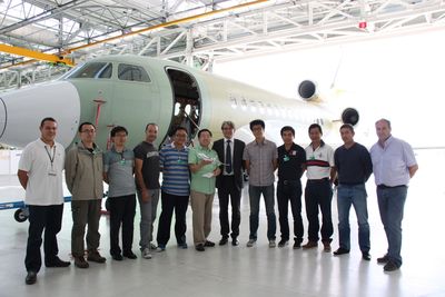 Dassault Falcon Practical Training Program Graduates 300th Trainee