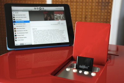The Dock Lives On - CableJive Announces dockBoss air, Wireless Audio Receiver for iPod and iPhone Docks.