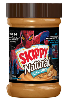 Skippy® Introduces Limited Edition Jar to Celebrate The Amazing Spider-Man's DVD and Blu-ray™ Release