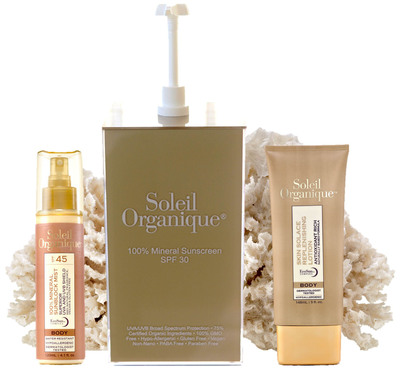 Organic Sunscreen Brand Soleil Organique® Launches In Room and Poolside Amenity Program