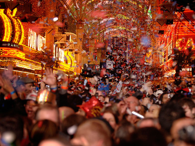Fremont Street Experience to Rock in the New Year with Downtown Countdown New Year's Eve Celebration