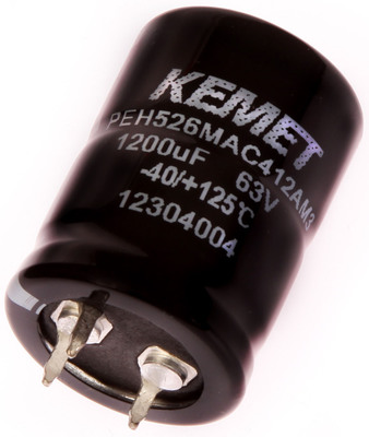 KEMET Features Electrolytic Snap-in and Screw Terminal Capacitors at Electronica 2012
