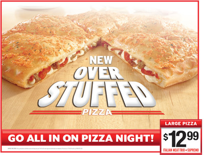 Sale Alert: Pizza Hut Offers 50 Percent Off 1,000 New Overstuffed Pizzas As Part Of 'Red Roof Wednesday' Deals