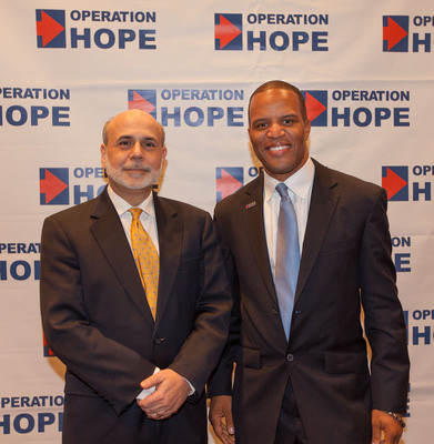 Fed Chair Bernanke, Ambassador Andrew Young, Russell Simmons, Global Leaders Join Operation HOPE for Historic Summit in Atlanta