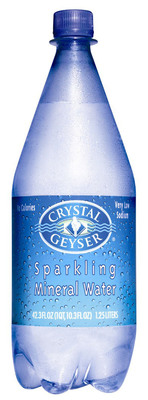Crystal Geyser Sparkling Mineral Water Named Top Sparkling Water