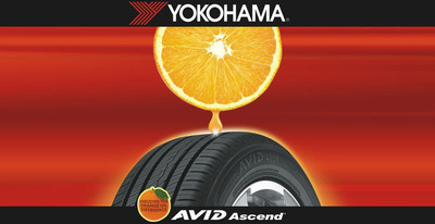Orange Oil Makes Yokohama Tires More 'A-peeling'