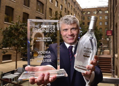 Purity Vodka utsedd till Vodka-of-the-Year 2012