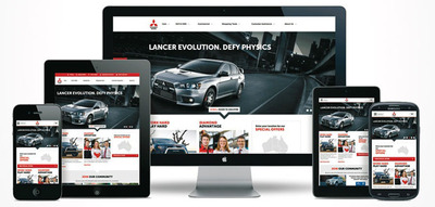 Mitsubishi Motors Has an All-new Website