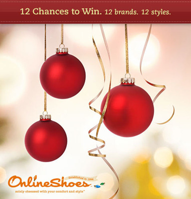 OnlineShoes.com Announces Third Annual 12 Days of Giving Contest