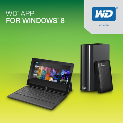 WD® Makes It Easy To Discover, Enjoy And Protect Digital Content On Windows 8