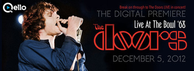 The Doors Perform Live on Facebook ** December 5th 8:30pm EST - 5:30pm PST