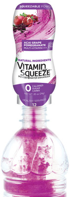 Stay Healthy and Hydrated Into the New Year with Vitamin Squeeze™ New Powder Water Enhancers
