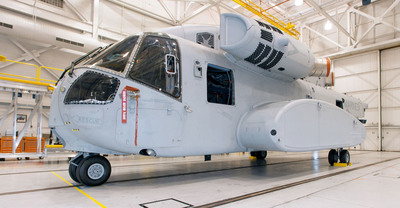 Sikorsky Delivers First CH-53K Prototype Heavy Lift Helicopter to Flight Test Team