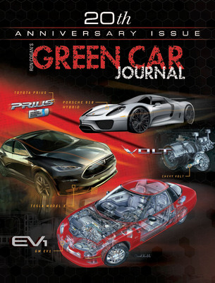 Green Car Journal Kickstarts 20th Anniversary Issue for In-Depth Exploration of the Past and Future of Electric Cars and Advanced Vehicles