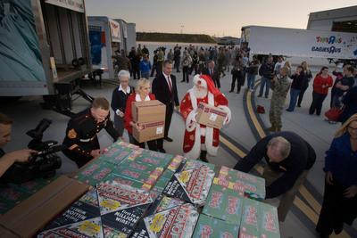 Toys for Tots and Blue Angels Mission to Save Christmas for Children Affected by Superstorm Sandy