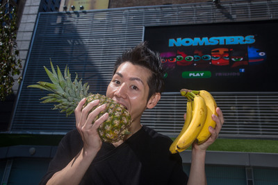 Large Animal Games Takes the Mobile Games Scene by Storm with Worldwide Release of Nomsters; Partners with Competitive Eating Champ Takeru Kobayashi for Promotional Event