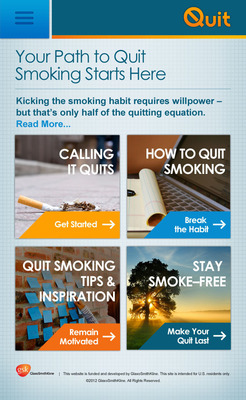 Quit.com Launches as Comprehensive New Resource to Help Smokers Quit and Stay Smoke-Free