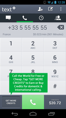 textPlus Goes Global with International Calling on Android