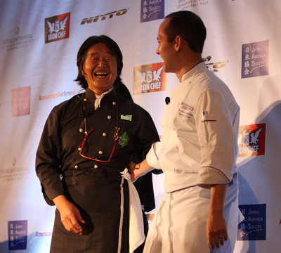 Iron Chef Sakai of Japan Prepares Gourmet Dinner in Los Angeles