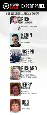 MyClassicGarage.com Expert Panel Answers Your Car Questions