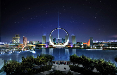 Designer Gary Goddard's 'Ring of Life' Attracts Global Attention As Emblem of China's Master-Planned City of Shenfu New Town