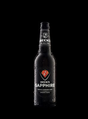Introducing Beck's Sapphire, a new pilsner made smooth with German Sapphire hops.  (PRNewsFoto/Beck's)