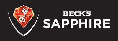 Introducing Beck's Sapphire, a new pilsner made smooth with German Sapphire hops.  (PRNewsFoto/Beck's)