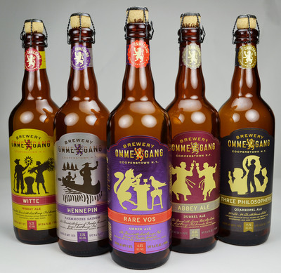 Ommegang Brewery -- Everything For A Reason -- New Use of Metallized Paper