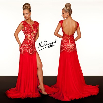 Record Breaking Sales for Prom Dress Designer Mac Duggal From Style 61041R