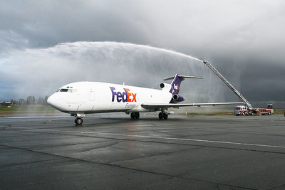 FedEx donates Boeing 727 to CBU Aviation Science program