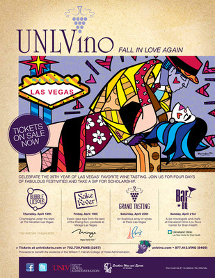 UNLVino Expands To Four Days For 39th Annual Event -- 'Fall In Love Again' -- April 18-21
