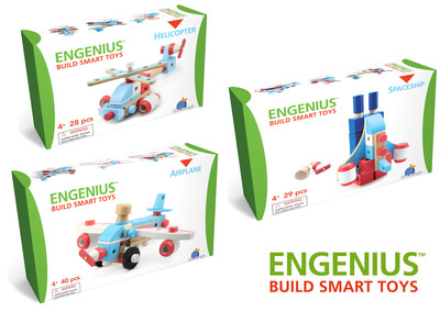 Blue Orange Games to Debut Engenius, a New Line of Construction Toys at Toy Fair 2013