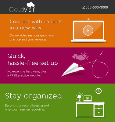 CloudVisit™ introduces easy, affordable telemedicine for private practice physicians
