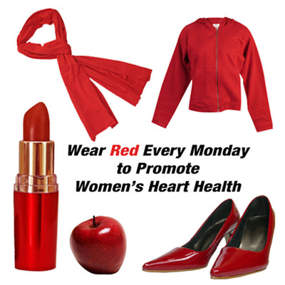 Health group asks women to "Go Red" every Monday