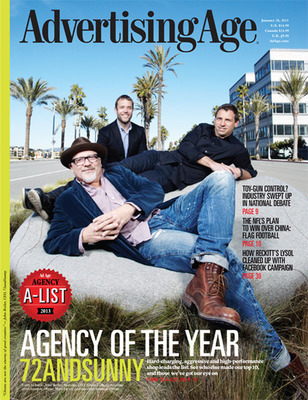 72andSunny Takes Agency of the Year in Advertising Age Agency A-List