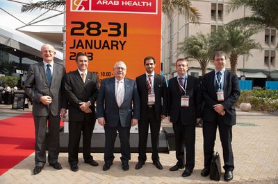 Enterprise Ireland Dubai Hosts Irish Minister at Arab Health 2013