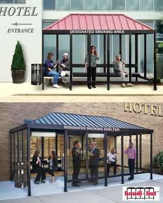 Hilton Worldwide Has Directed All Their Hotels To Install Smoking Shelters