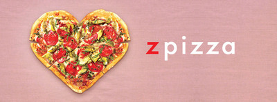 zpizza Tantalizes Pizza Lovers' Taste Buds with Heart-Shaped Pizzas this Valentine's Day