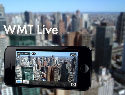 Mobile Viewpoint Launches iPhone App for Live Newsgathering; WMT Live