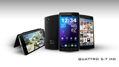 BLU Products Introduces New Quattro Series of Smartphone Devices, Powered by NVIDIA Tegra 3 Mobile Processor