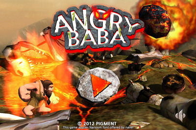 Pigment's 3D Action Batting Game "Angry Baba" to be Distributed Abroad by Hong Kong Based Memoriki