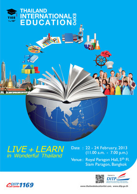 Thailand International Education Expo: TIEE (2013) Live + Learn in Wonderful Thailand