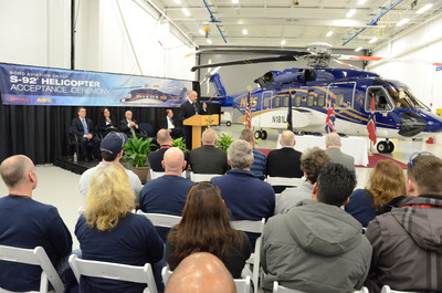 Sikorsky Begins Delivering Record S-92® Helicopter Order