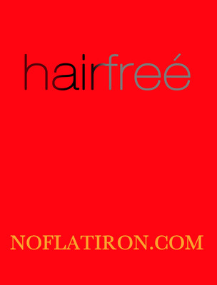 hairfree® says it's time to stop damaging your hair with flat/curling irons.