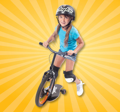 A Fun New Way to Move Kids into Action! Sbyke USA Rolls Out the Highly Anticipated P-16 Kick-Scooter at Toy Fair 2013!