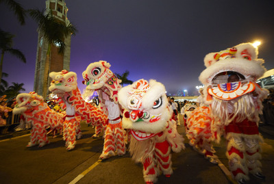 Today, Feb. 10th: Cathay Pacific Int'l Chinese New Year Night Parade in Hong Kong