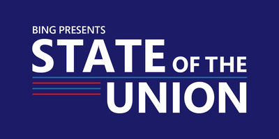 Bing.com to Host Largest Interactive State of the Union Experience in History; Opportunity for Americans to Share Their Views on the President's Address