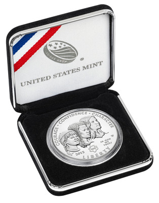 2013 Girls Scouts of the USA Centennial Silver Dollar On Sale to the Public Starting February 28