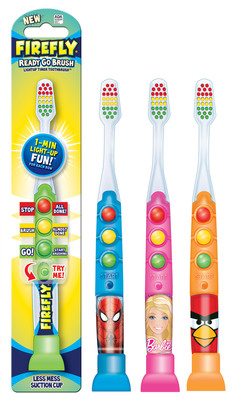 Stopping Traffic And Cavities: New FireFly® Ready Go Brush™ Drives Healthy Habits, No Driver's License Required